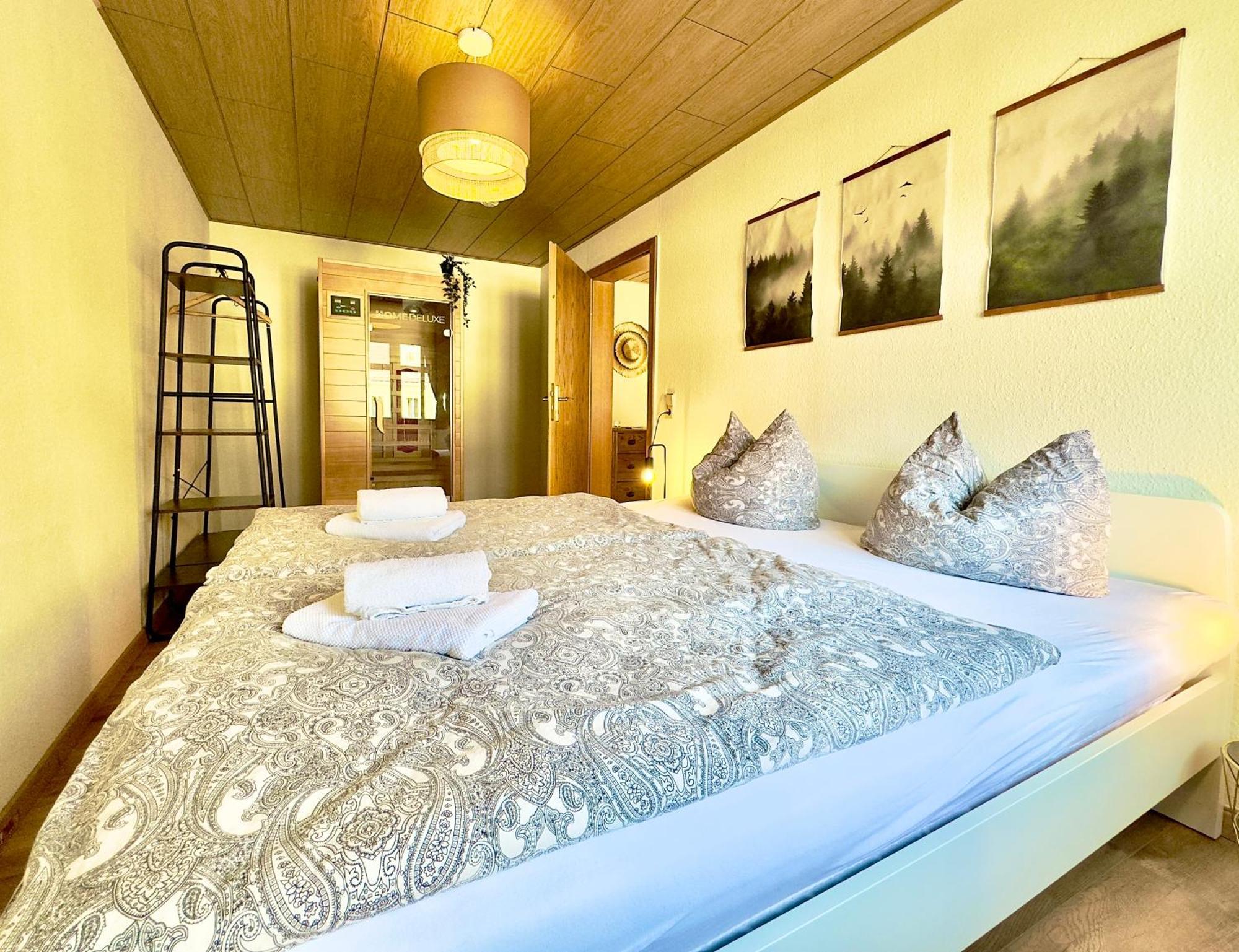 Ferienwohnung Nahe Schloss Kuckuckstein,Infrarotsauna, Hunde Liebstadt Extérieur photo